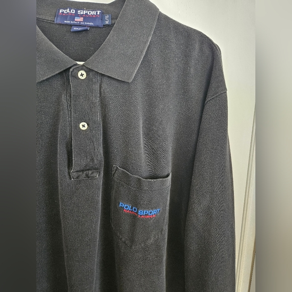 Vintage Polo Sport by Ralph Lauren Longsleeve Polo Shirt - Picture 5 of 7